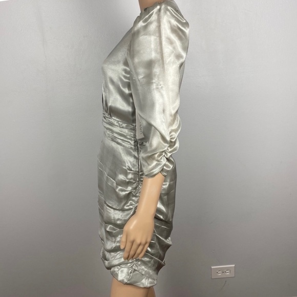 NEW SAYLOR REVOLVE SILVER MINI DRESS - Picture 6 of 9